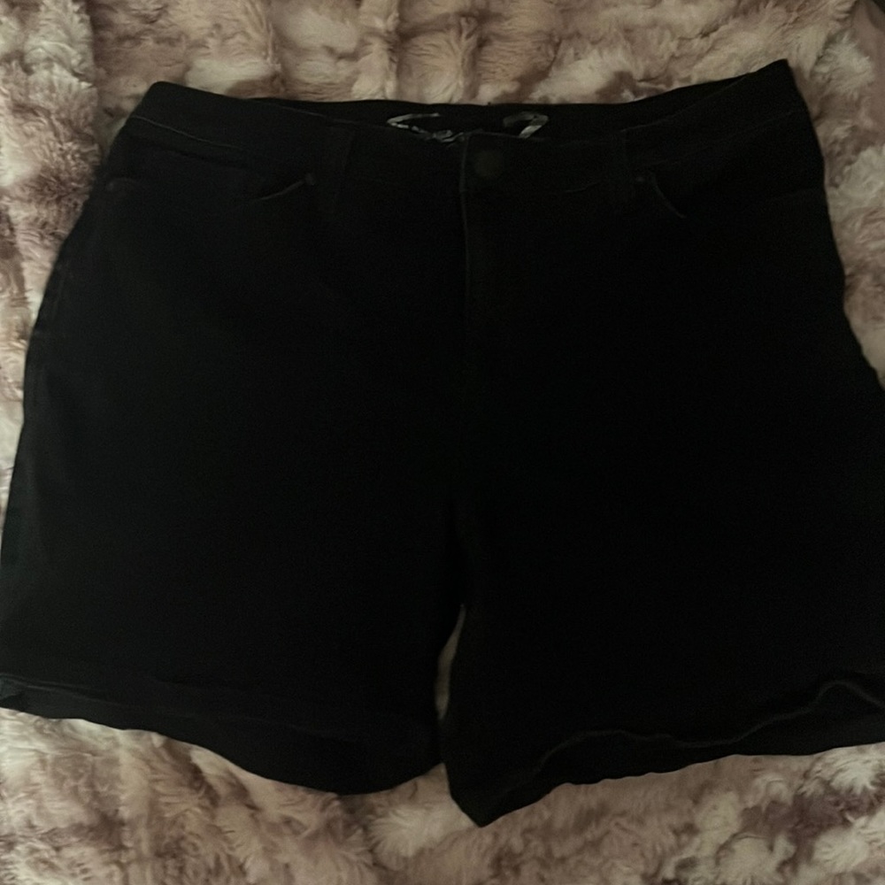Black size 12 shorts
